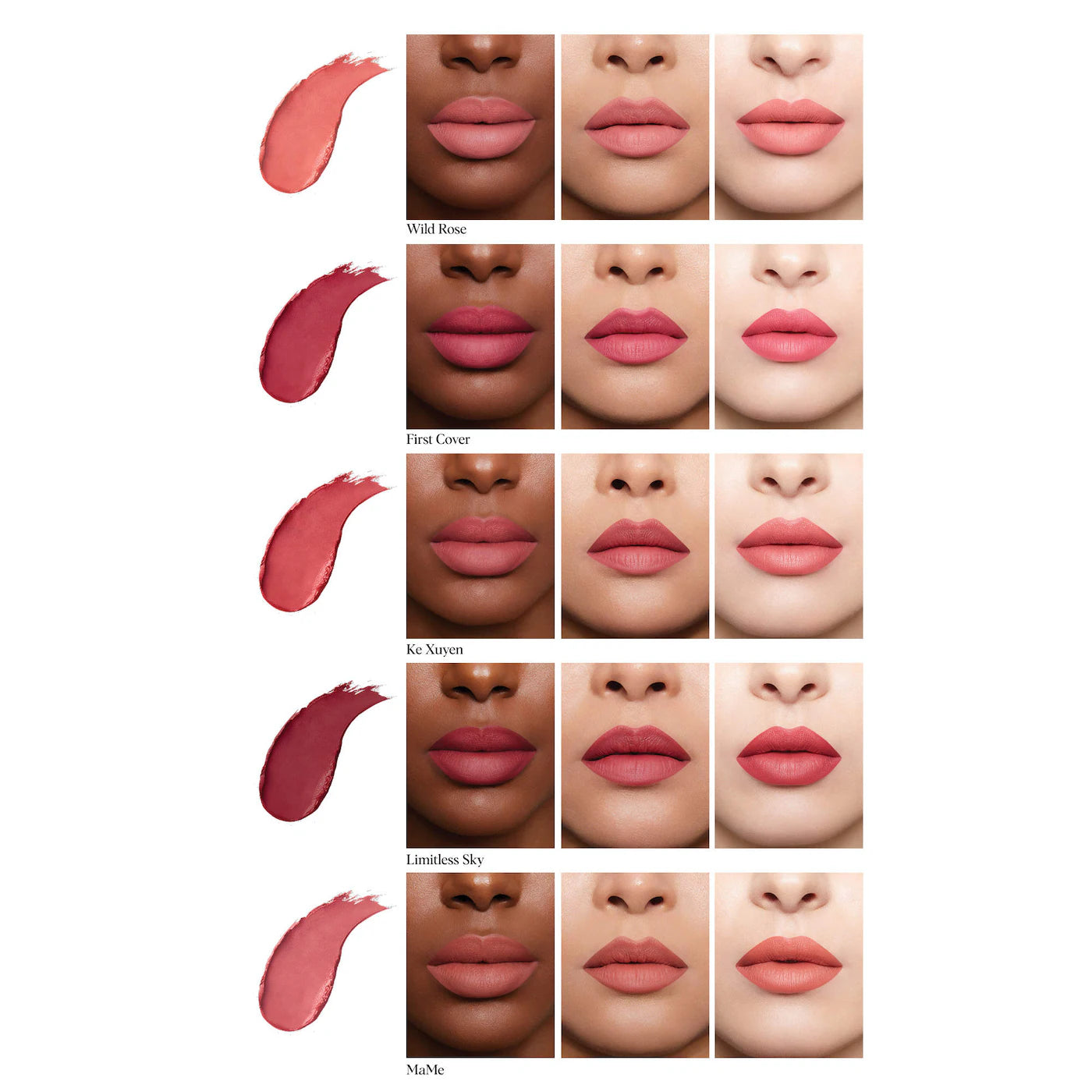 Pre-orden: HUNG VANNGO BEAUTY | Creamy Matte Longwear Lipstick with Hyaluronic Acid