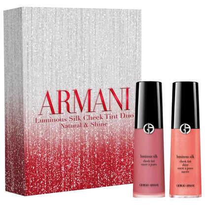 Pre-orden:  Armani Beauty | Luminous Silk Cheek Tint Liquid Blush Duo Set