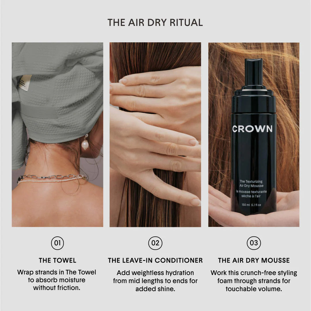 Pre-orden: Crown Affair | The Air Dry Ritual Hair Gift Set