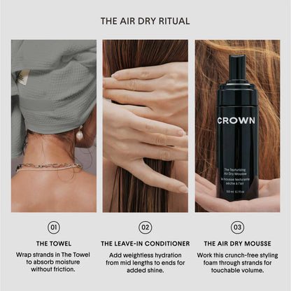 Pre-orden: Crown Affair | The Air Dry Ritual Hair Gift Set