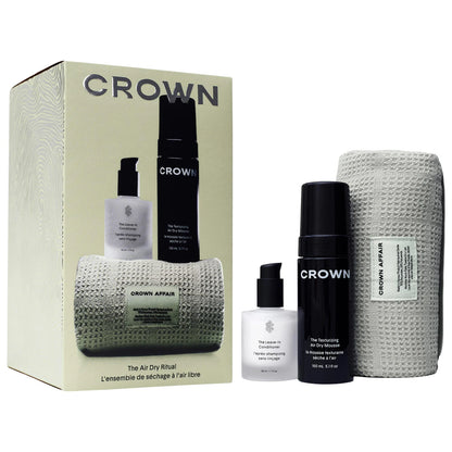 Pre-orden: Crown Affair | The Air Dry Ritual Hair Gift Set