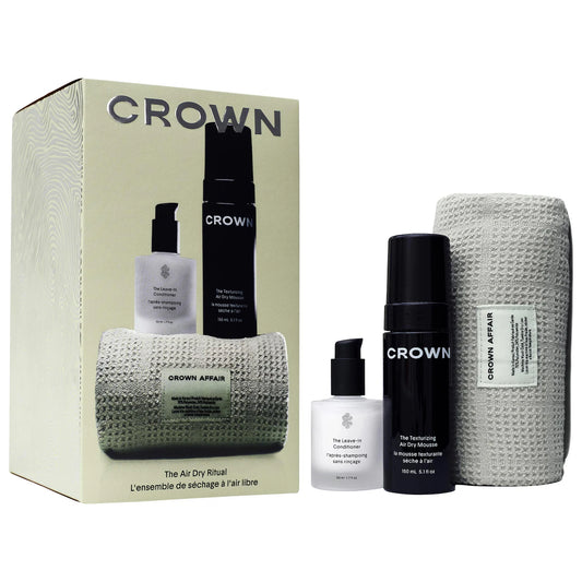 Pre-orden: Crown Affair | The Air Dry Ritual Hair Gift Set