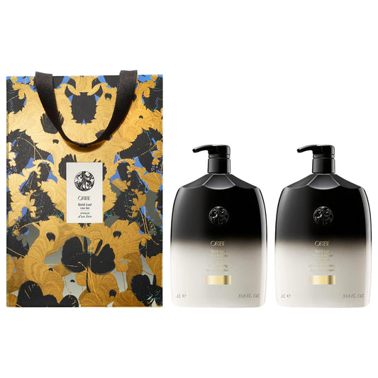 Pre-orden: Oribe | Gold Lust Shampoo and Conditioner Liter Duo Gift Set