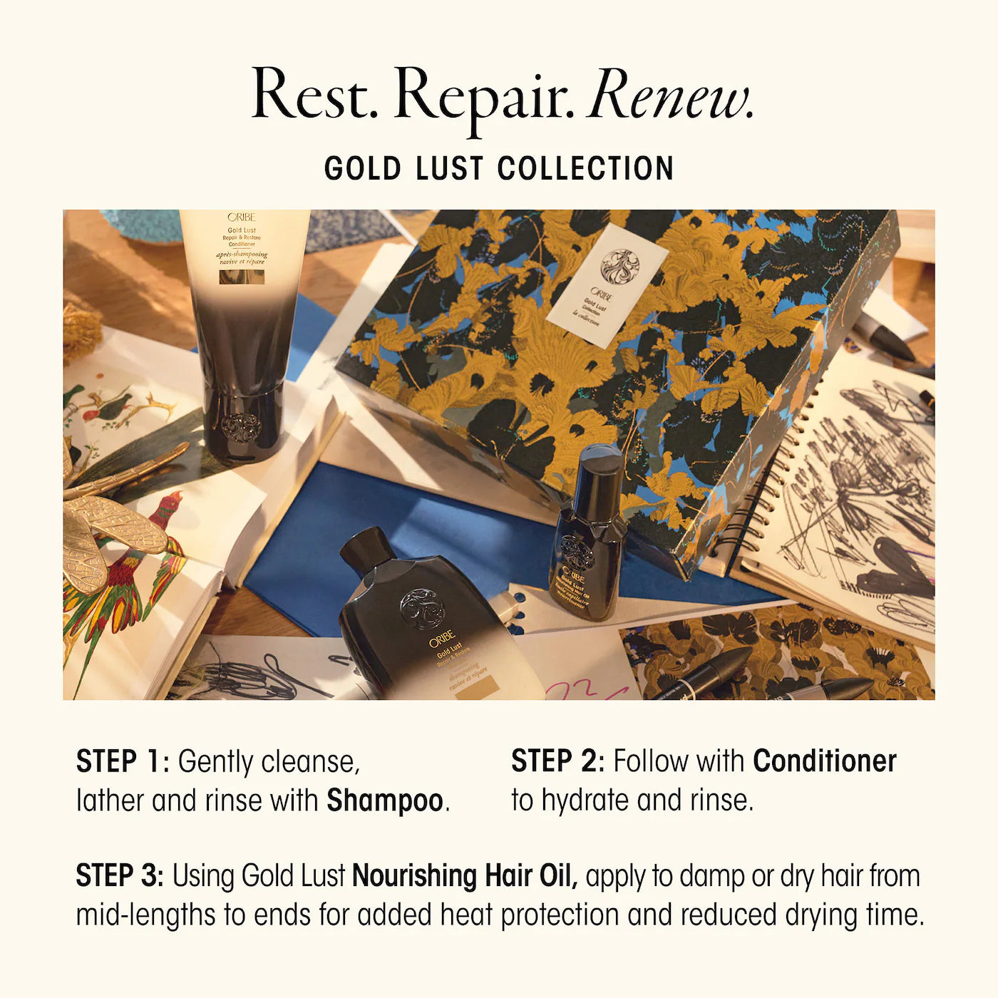 Pre-orden: Oribe | Gold Lust Collection Hair Gift Set