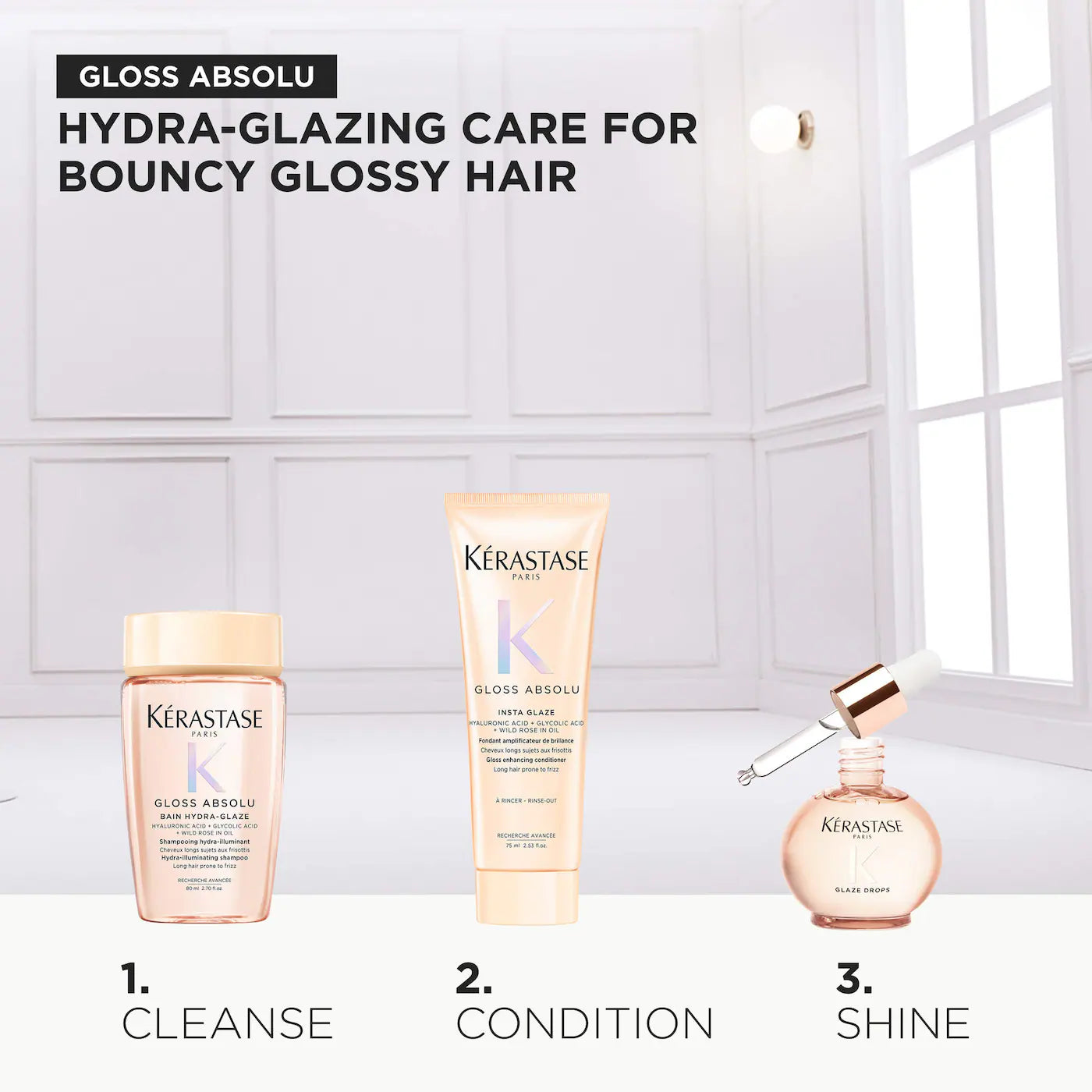 Pre-orden: Kérastase | Gloss Absolu Anti-Frizz Discovery Gift Set