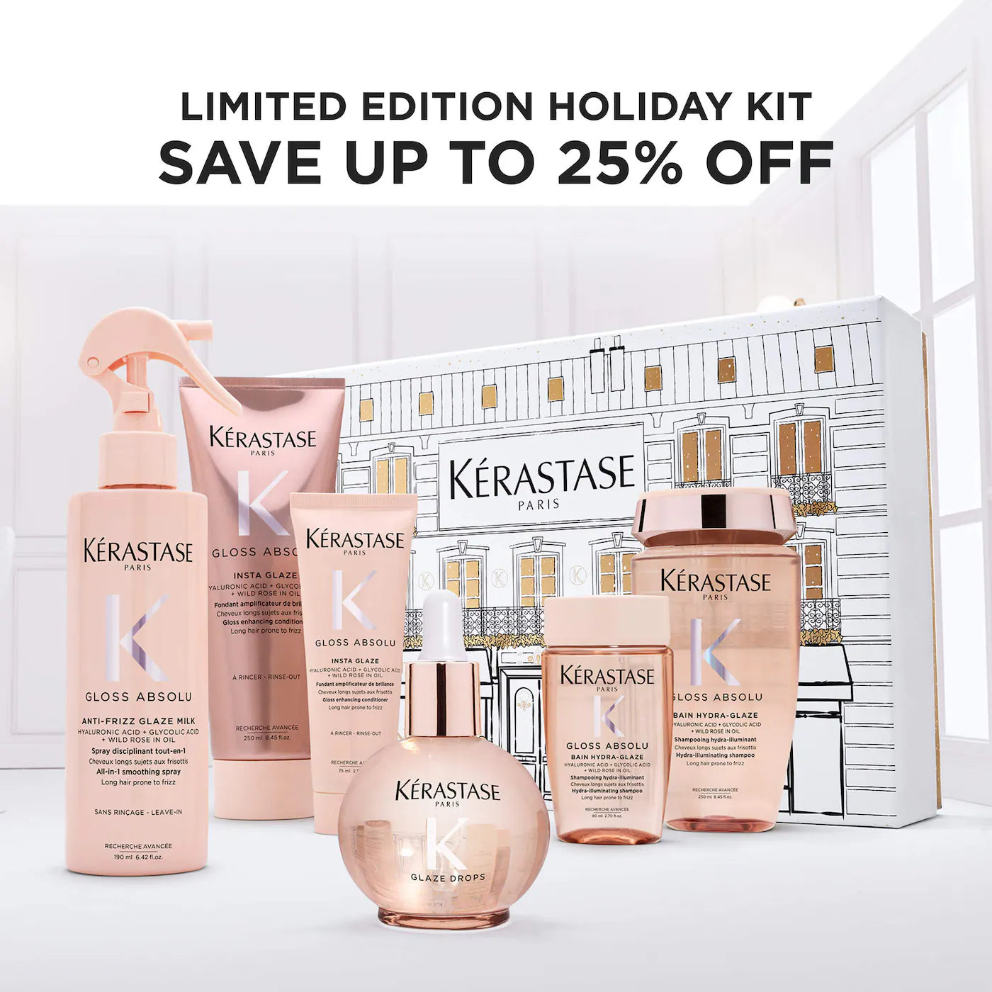 Pre-orden: Kérastase | Gloss Absolu Anti-Frizz Discovery Gift Set