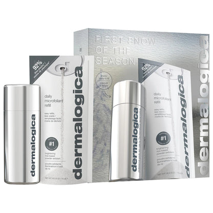 Pre-orden: Dermalogica | Daily Microfoliant Refillable Exfoliator | Daily Microfoliant First Snow Of The Season Set