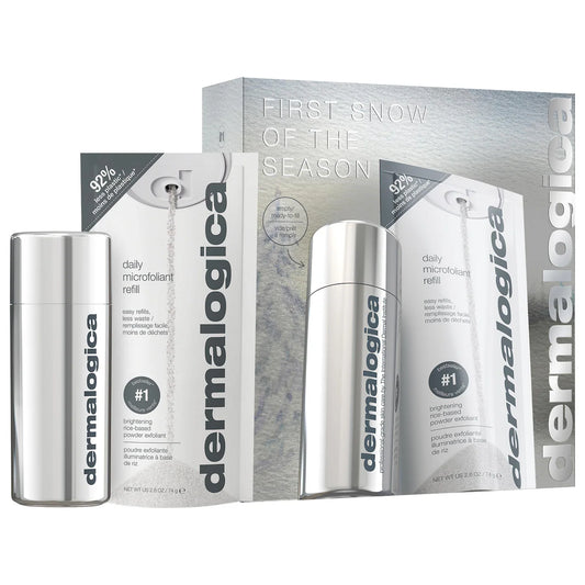 Pre-orden: Dermalogica | Daily Microfoliant Refillable Exfoliator | Daily Microfoliant First Snow Of The Season Set