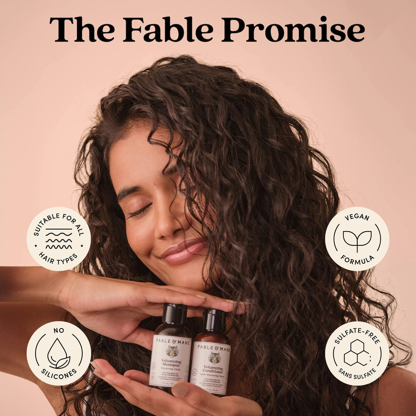 Pre-orden: Fable & Mane | Where Hair Roars – Strength & Volume Gift Set