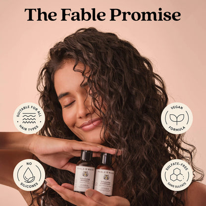Pre-orden: Fable & Mane | Where Hair Roars – Strength & Volume Gift Set