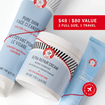 Pre-orden: First Aid Beauty | Cleanse, Hydrate + Soothe Holiday Gift Set