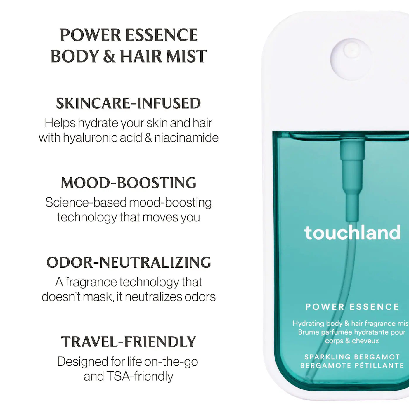 Pre-orden: Touchland | Sparkling Bliss Limited Edition Body & Hand Mist Essentials Set