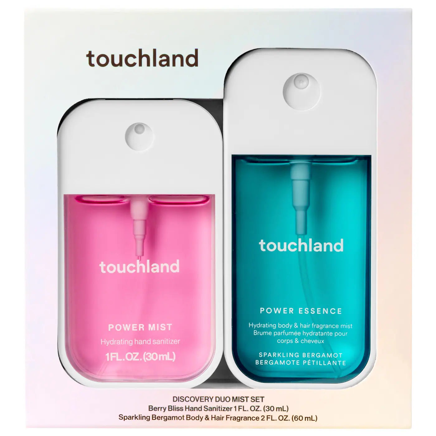 Pre-orden: Touchland | Sparkling Bliss Limited Edition Body & Hand Mist Essentials Set