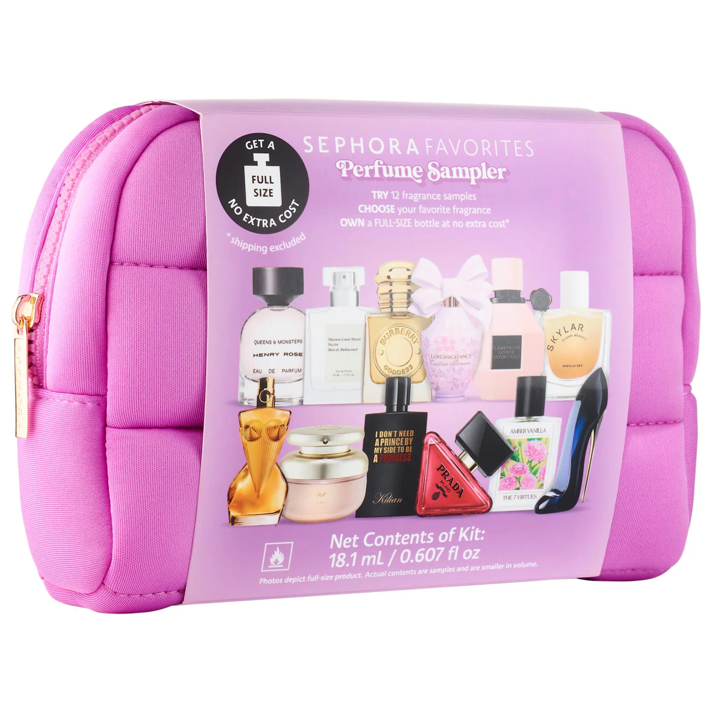 Sephora Favorites | Perfume Sampler Set with Floral & Vanilla Perfumes (Set de Perfume con Fragancias Florales y de Vainilla) | Pre-orden