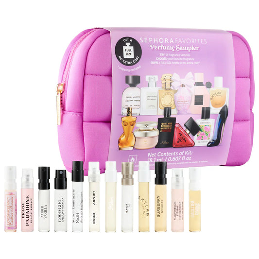 Sephora Favorites | Perfume Sampler Set with Floral & Vanilla Perfumes (Set de Perfume con Fragancias Florales y de Vainilla) | Pre-orden
