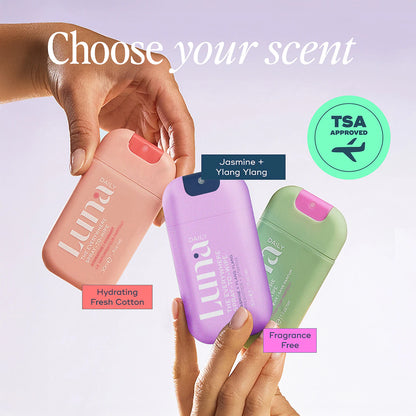Pre-orden:  Luna Daily | The Everywhere Spray-to-Wipe Mini Trio Holiday Set