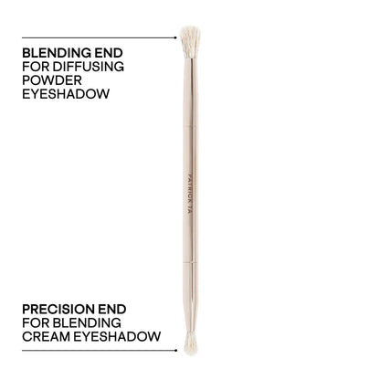 Pre-orden: PATRICK TA | Dual Ended Eyeshadow Brush