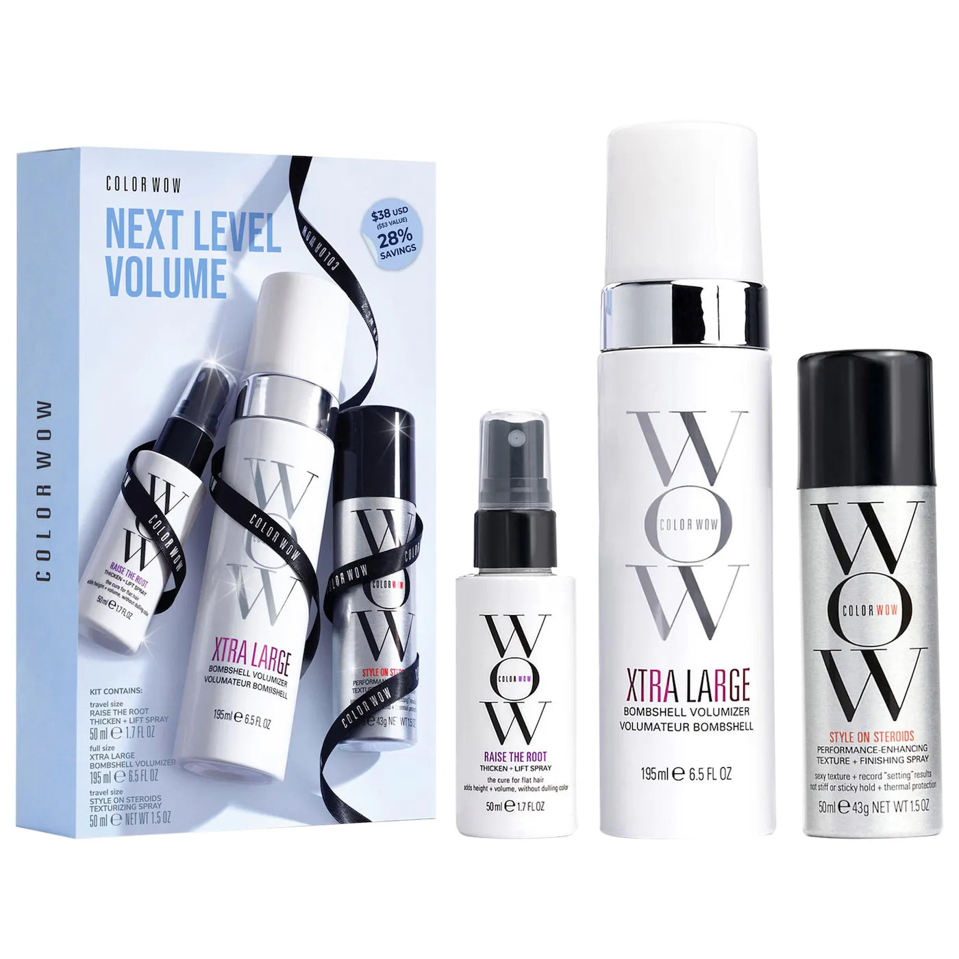 Pre-orden: COLOR WOW | Next Level Volume Hair Gift Set
