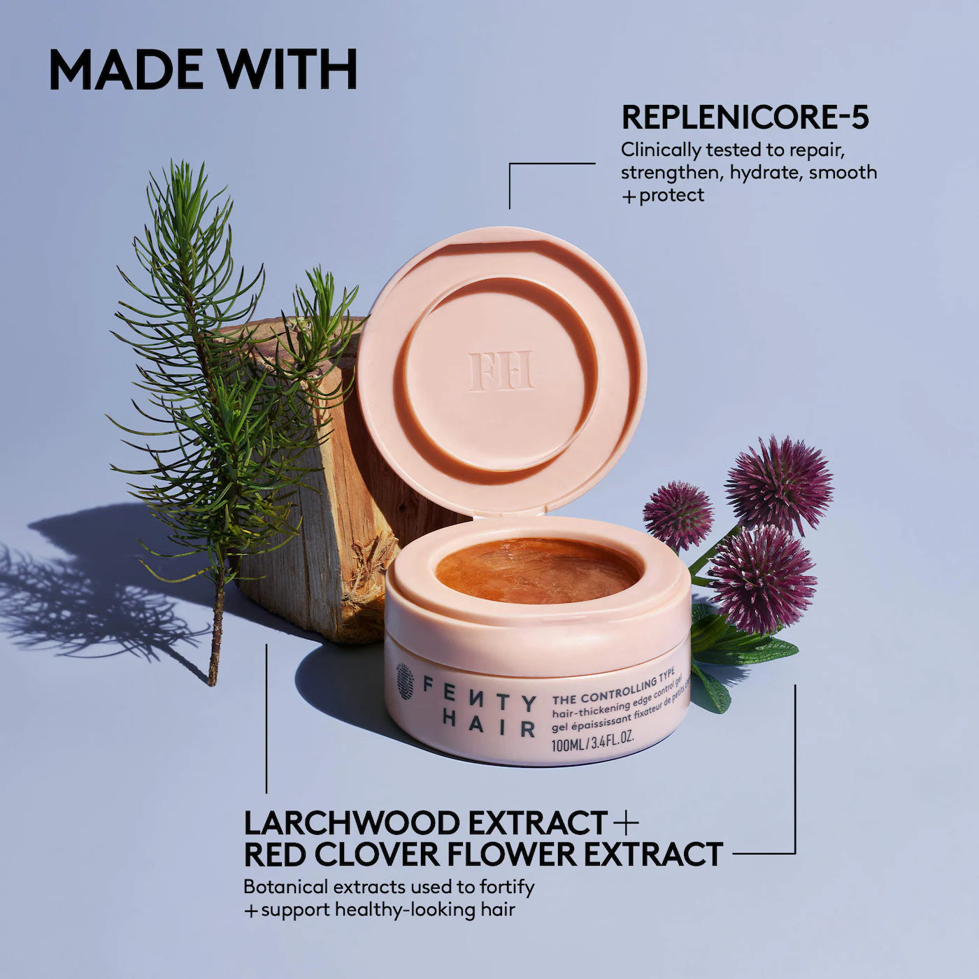 Pre-orden:  Fenty Beauty by Rihanna | The Edgy Ones 2-Piece Edge Styling Hair Gift Set