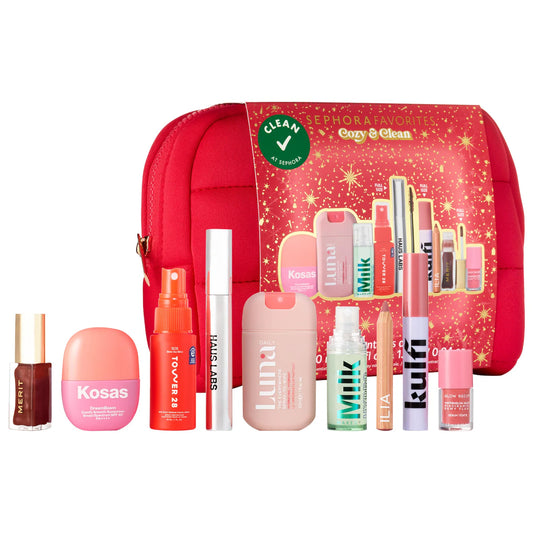 Pre-orden: Sephora Favorites | Cozy & Clean Makeup Value Set