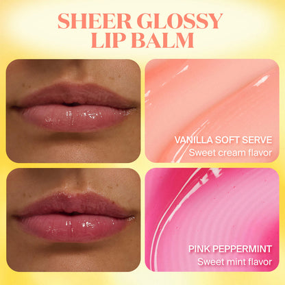 Pre-orden: Supergoop! | Lip Service Glossy Balm SPF 40 Duo