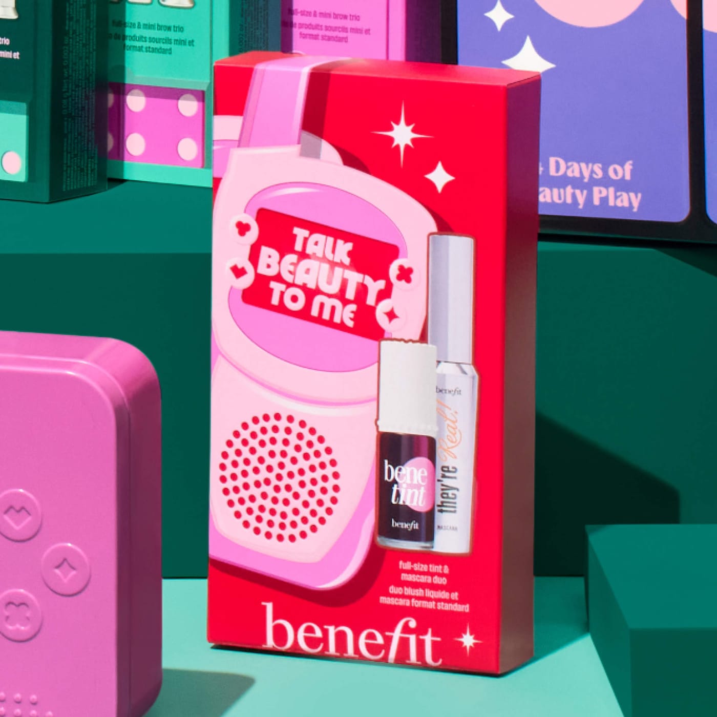 Pre-orden: Benefit Cosmetics | Talk Beauty To Me Benetint & They're Real Mascara Duo Gift Set