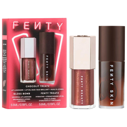 Pre-orden: Fenty Beauty by Rihanna | Chocolit Treatz Lip Luminizer + Lip Oil Duo