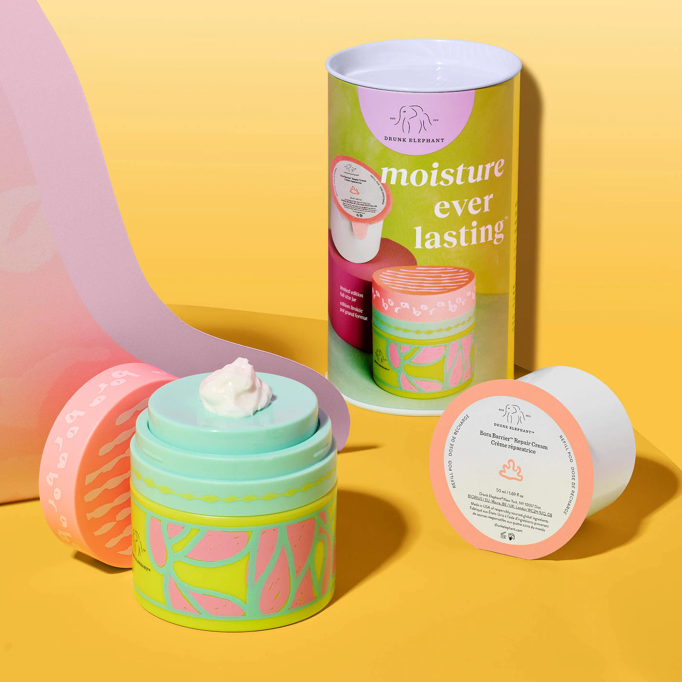 Pre-orden: Drunk Elephant | Moisture Everlasting: Bora Barrier Refill Kit