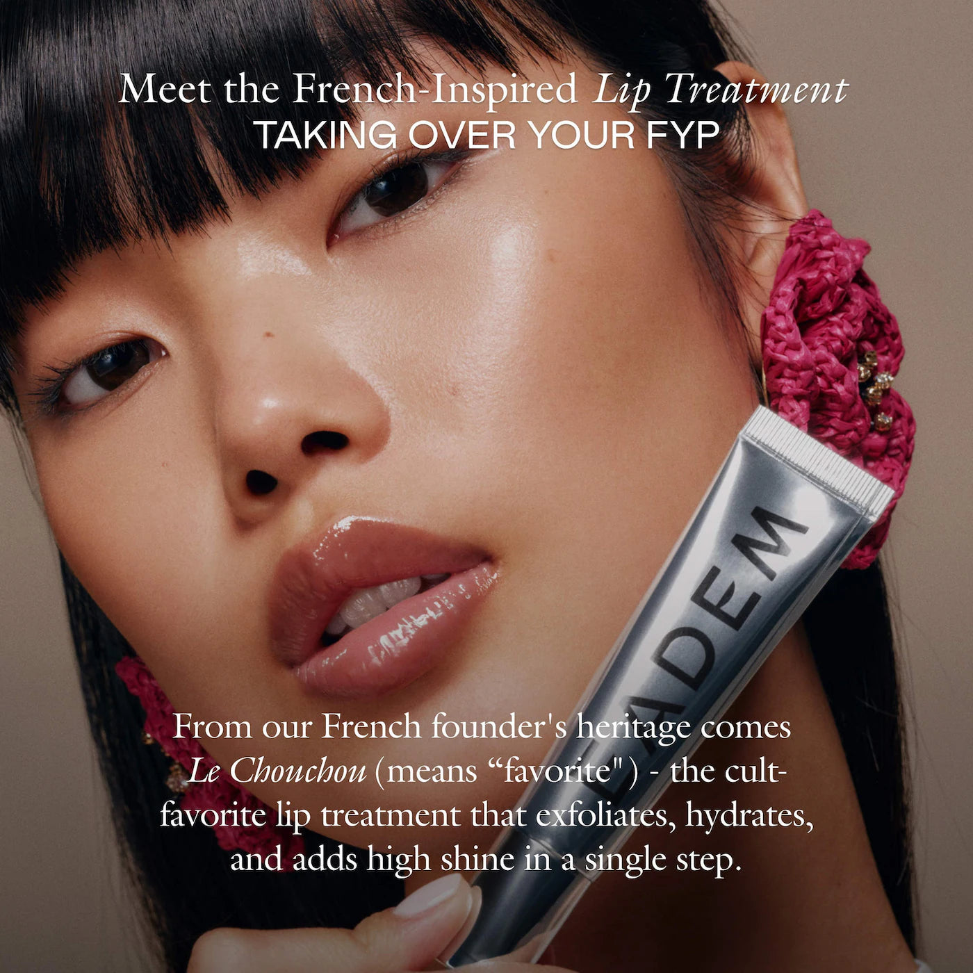 Pre-orden: EADEM | Le Chouchou Bisous Set  Exfoliating + Softening Peptide + AHA Lip Softening Balm Gift Set