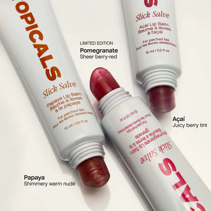 Pre-orden: Topicals | Slick Salve Glossy Lip Balm Trio