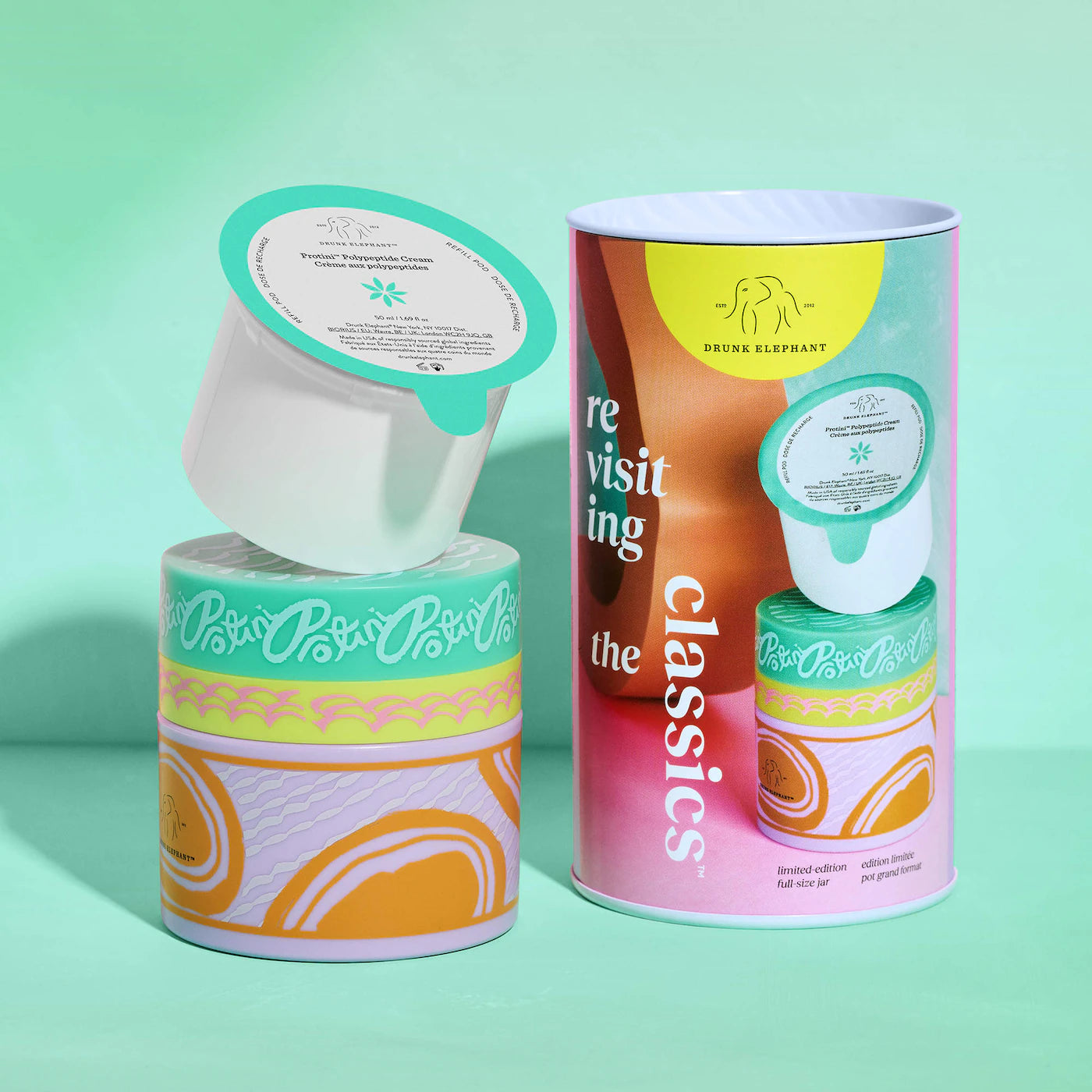 Pre-orden: Drunk Elephant | Revisiting the Classics: Protini Refill Kit