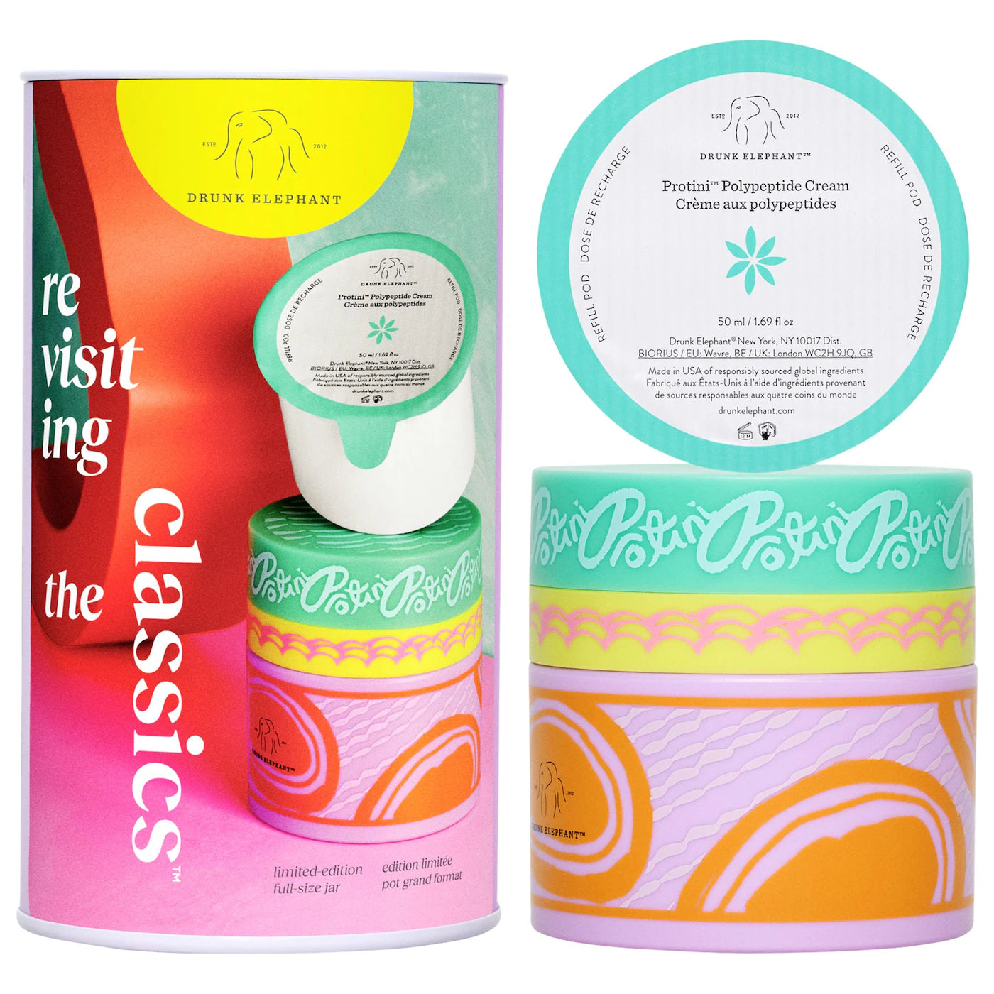 Pre-orden: Drunk Elephant | Revisiting the Classics: Protini Refill Kit
