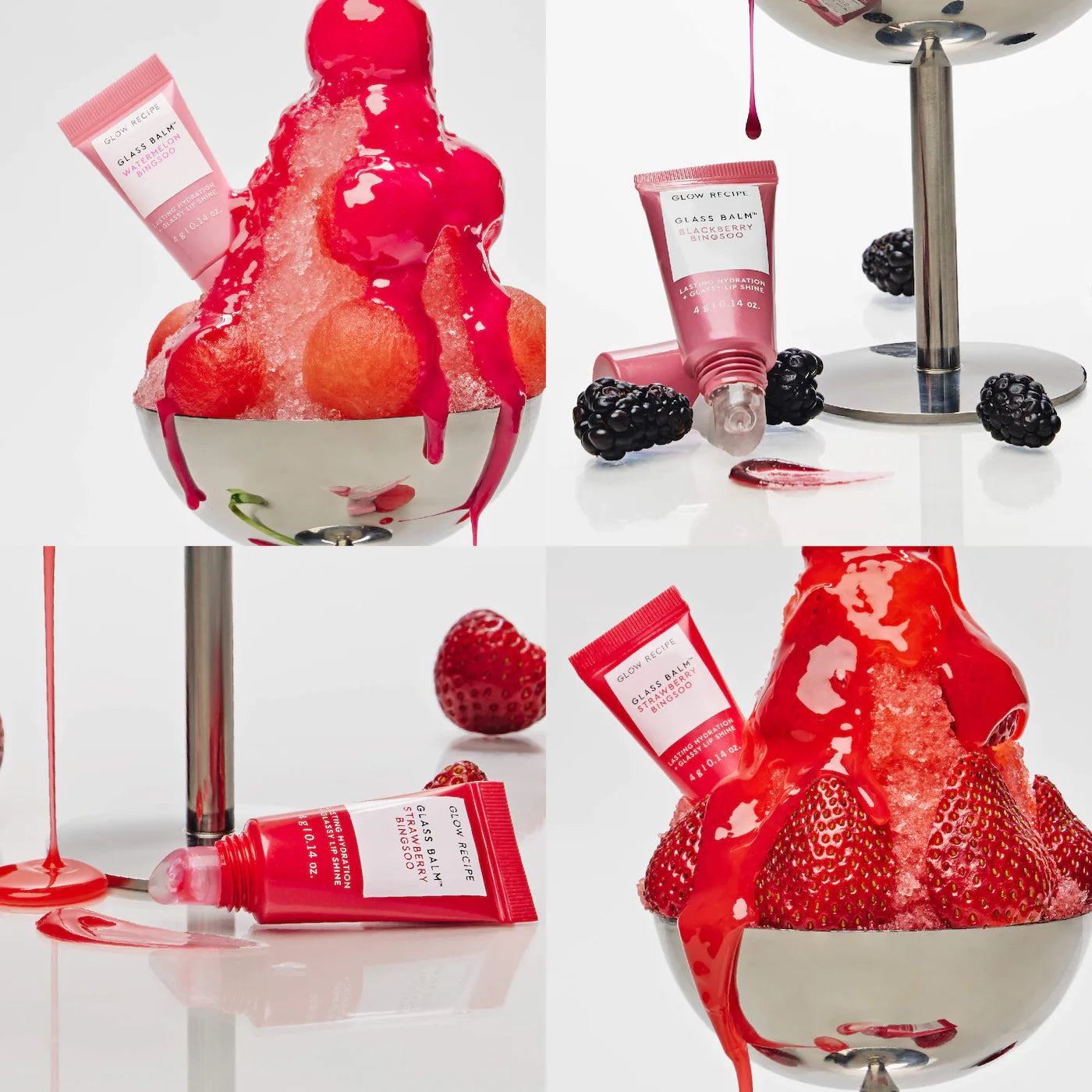 Pre-orden:  Glow Recipe | Mini Glass Balm Lip Collection Gift Set