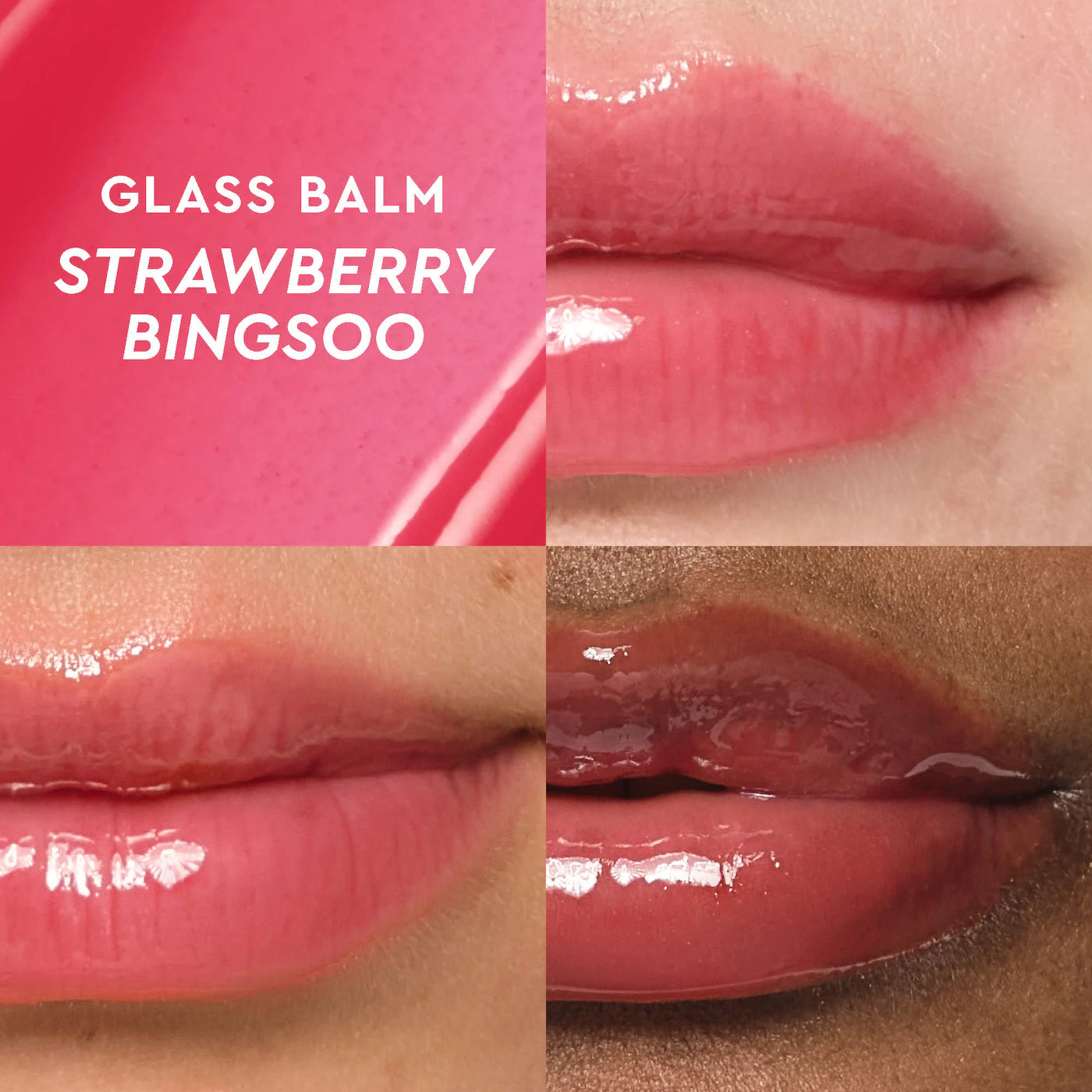 Pre-orden:  Glow Recipe | Mini Glass Balm Lip Collection Gift Set