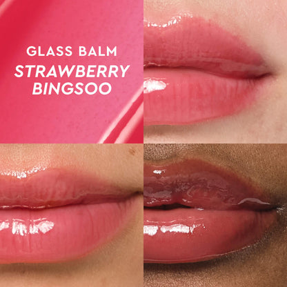 Pre-orden:  Glow Recipe | Mini Glass Balm Lip Collection Gift Set