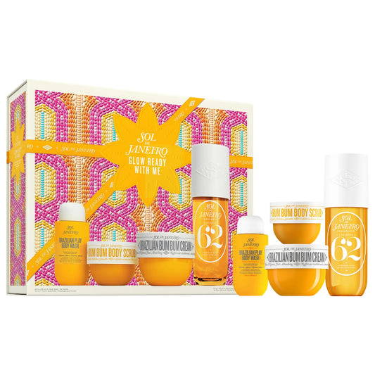Pre-orden: Sol de Janeiro | Glow Ready With Me Bum Bum Body Routine Gift Set