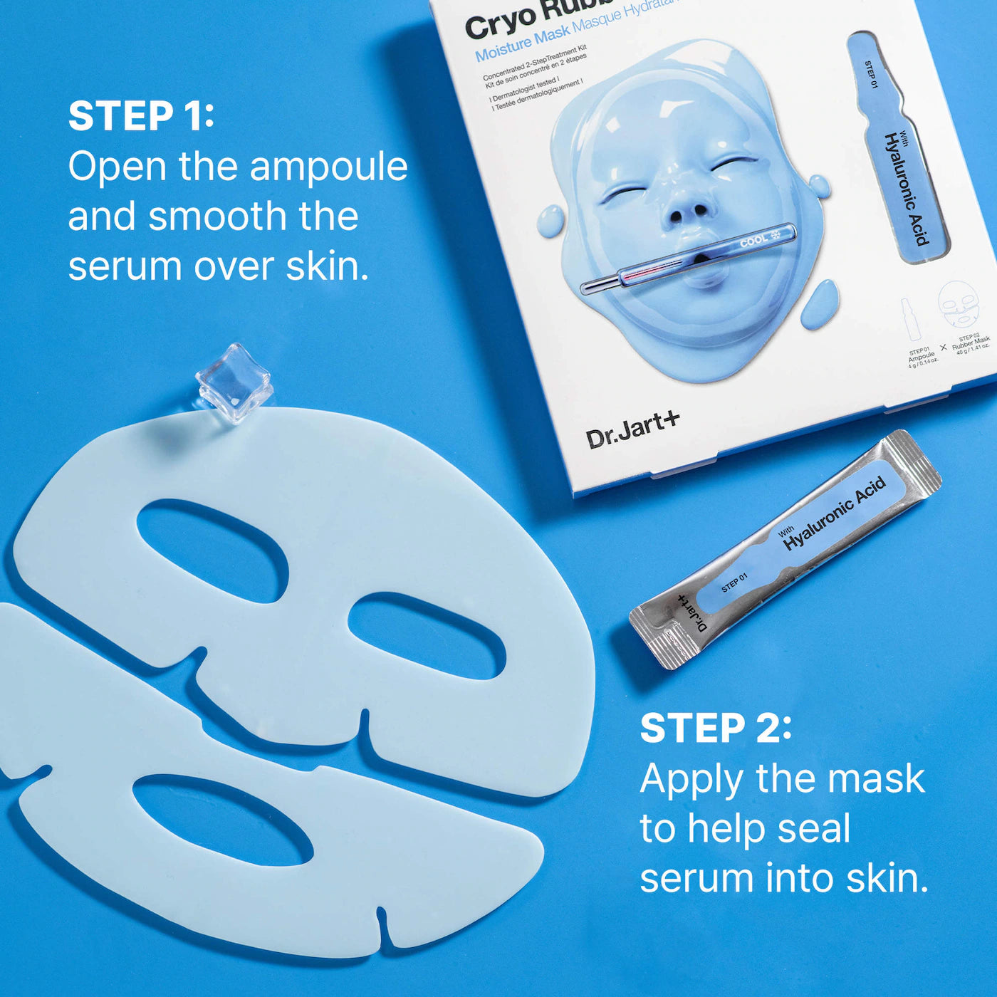 Pre-orden: Dr. Jart+ | Cooling Mask Treats Gift Set with Cryo Rubber™ Sheet Masks