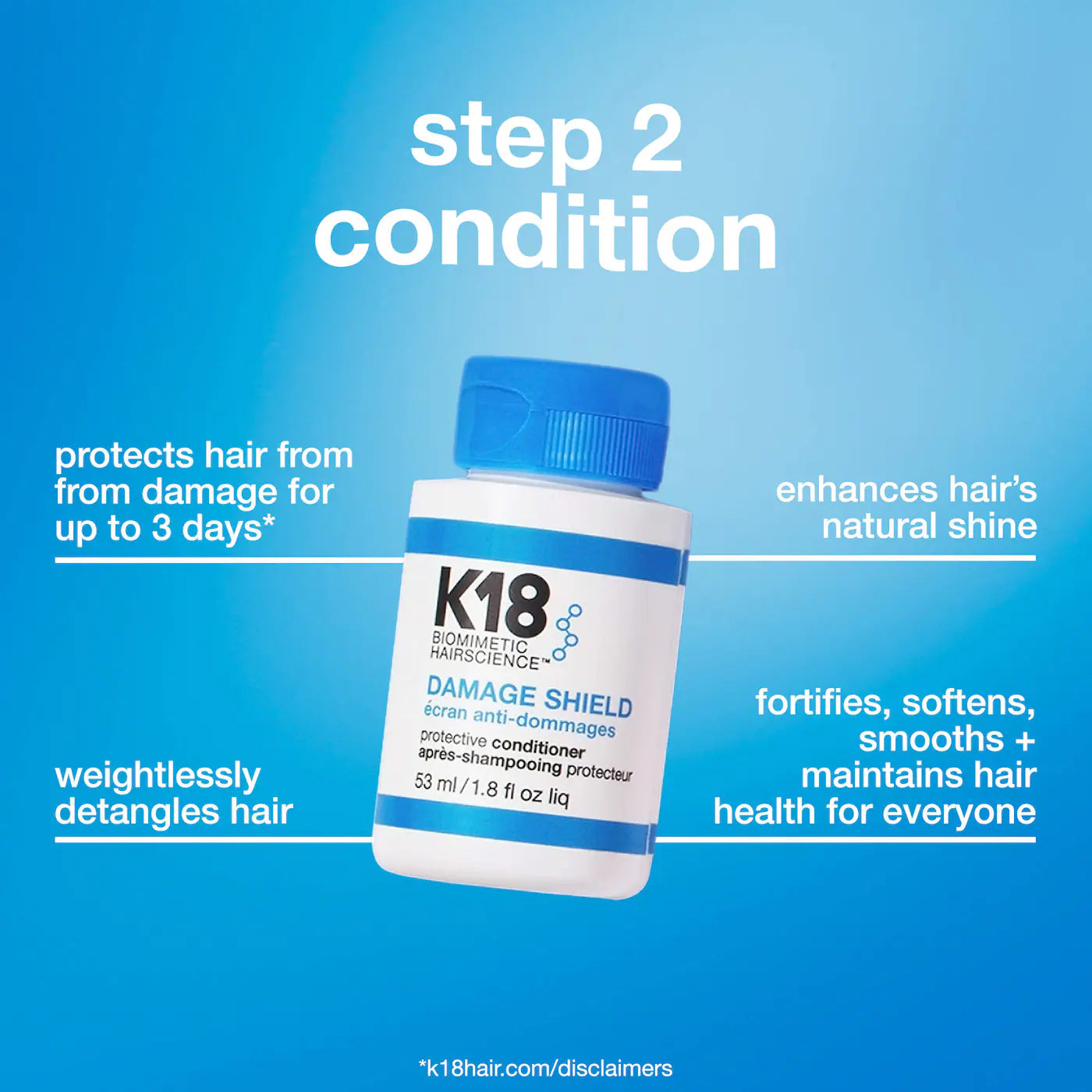 Pre-orden: K18 Biomimetic Hairscience | Clean Streak Minis Hair Gift Set