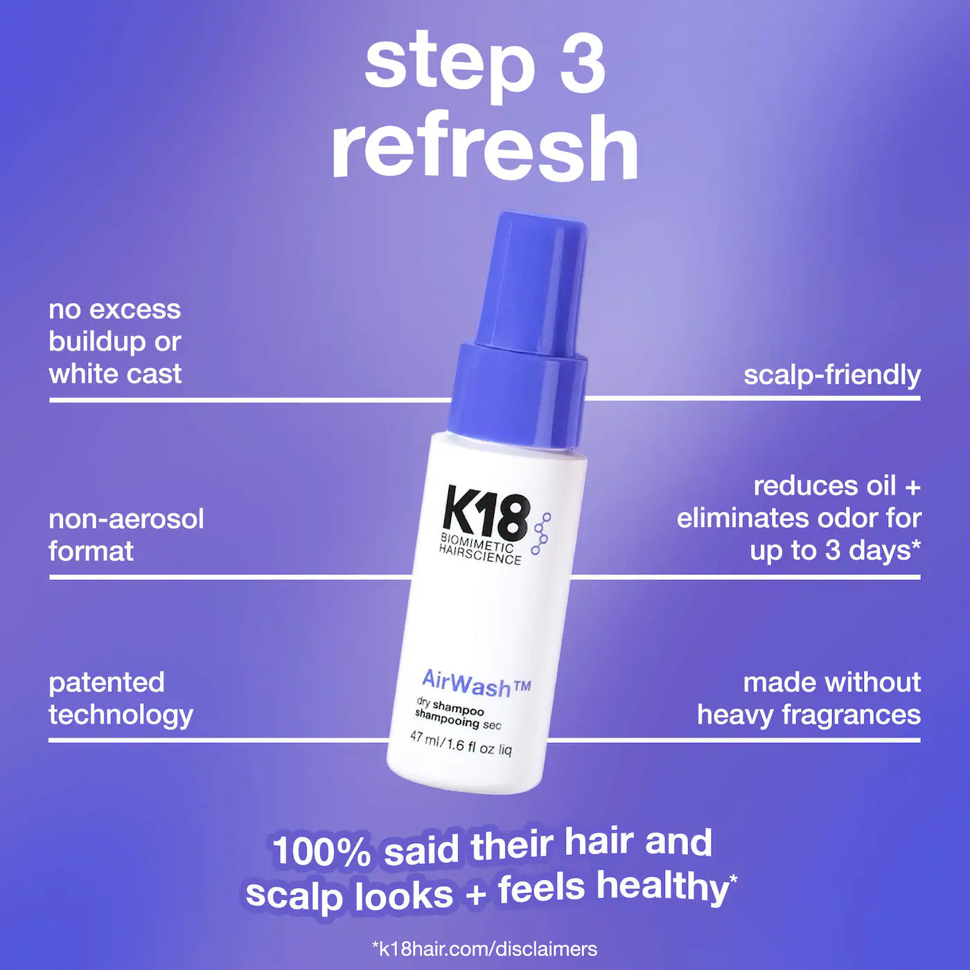 Pre-orden: K18 Biomimetic Hairscience | Clean Streak Minis Hair Gift Set