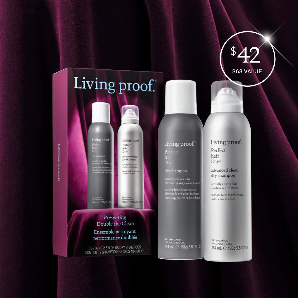 Pre-orden: Living Proof | Double the Clean Perfect Hair Day™ Dry Shampoo Gift Set