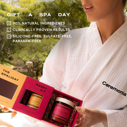 Pre-orden: Ceremonia | Spaliday Scalp Scrub and Hair Mask Gift Set