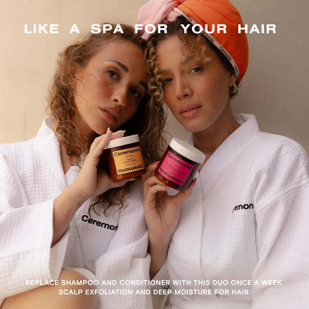 Pre-orden: Ceremonia | Spaliday Scalp Scrub and Hair Mask Gift Set