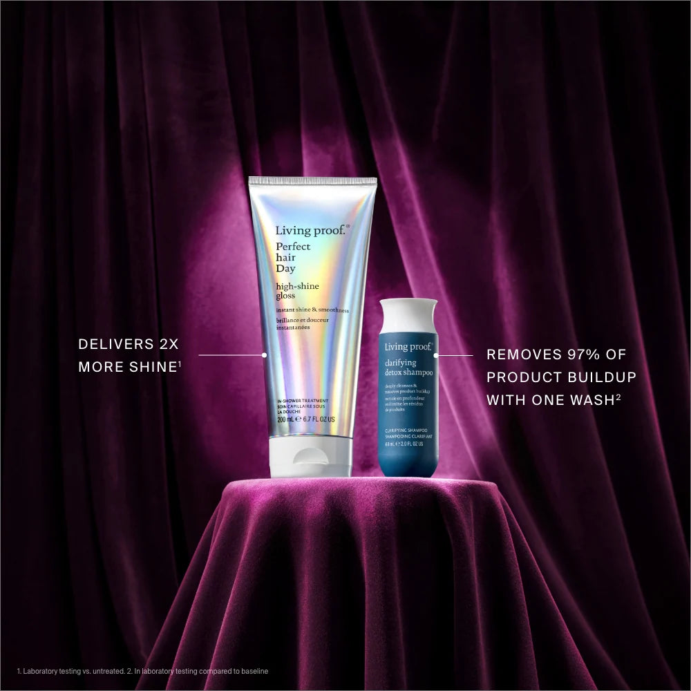 Pre-orden:  Living Proof | Detox Shampoo and High Shine Gloss Gift Set