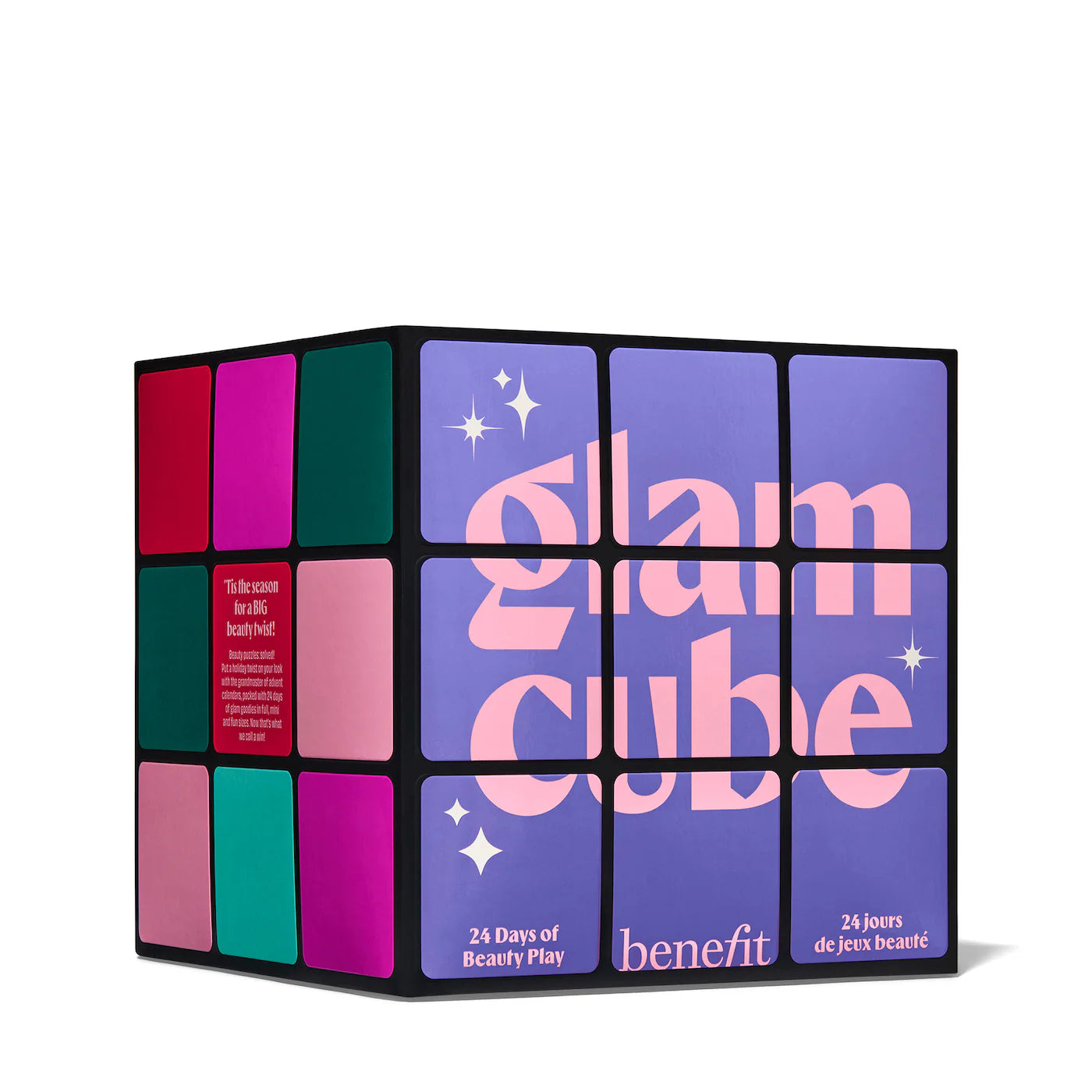 Pre-orden: Benefit Cosmetics | Glam Cube 24-Day Makeup Advent Calendar Gift Set