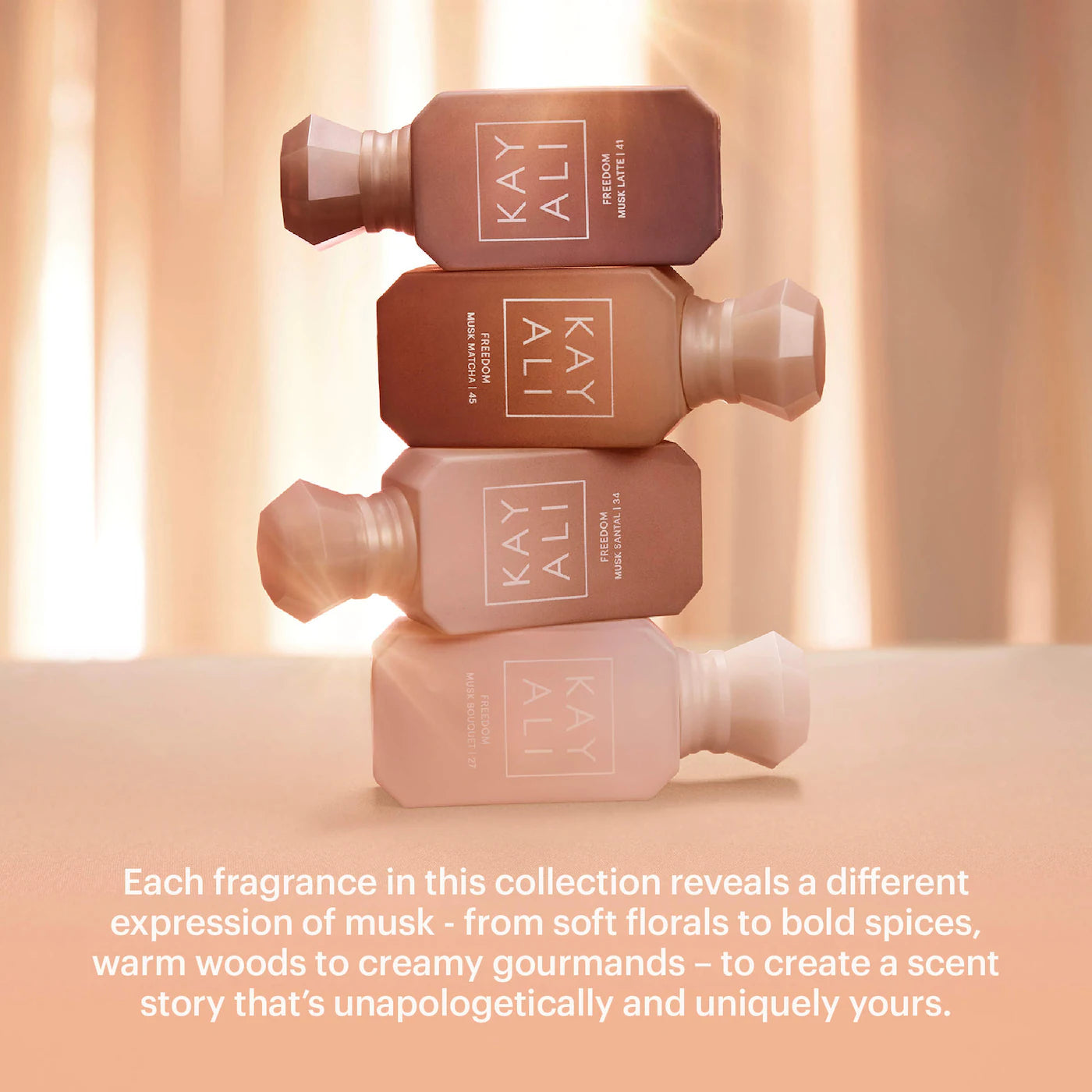 KAYALI | Musk Obsessions Mini Perfume Set (Mini Set de Perfumes con Notas de Almizcle) | Pre-orden