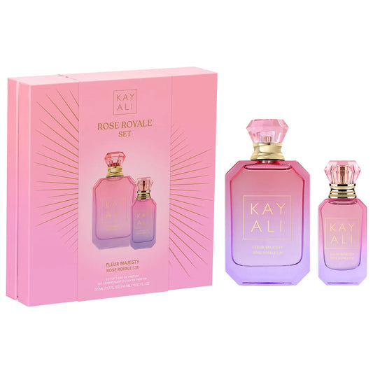Pre-orden: KAYALI | FLEUR MAJESTY ROSE ROYALE | 31 Eau de Parfum Duo Set