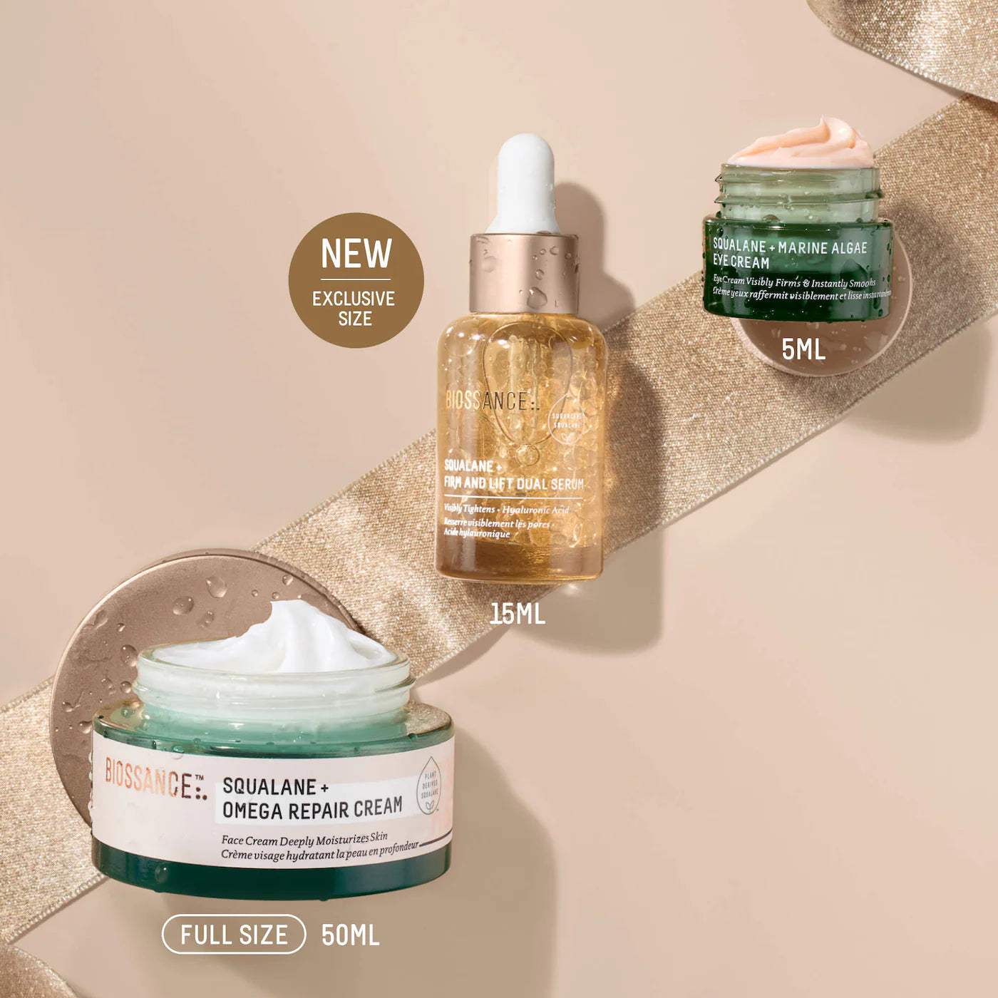 Pre-orden: Biossance | Uplifting Glow Skincare Set