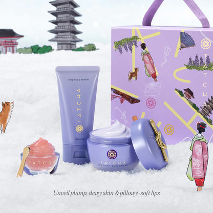 Pre-orden: Tatcha | Dewy Skin, Plump Lips Set