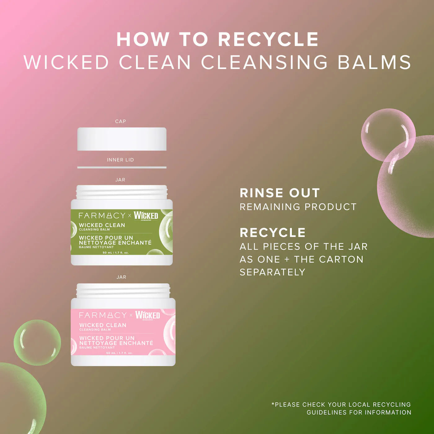 Pre-orden: Farmacy | Wicked Clean Kit Limited-Edition