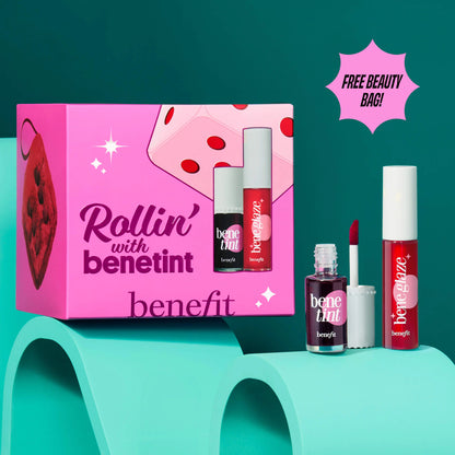 Pre-orden: Benefit Cosmetics | Rollin' with Benetint & Lip Oil Duo Gift Set
